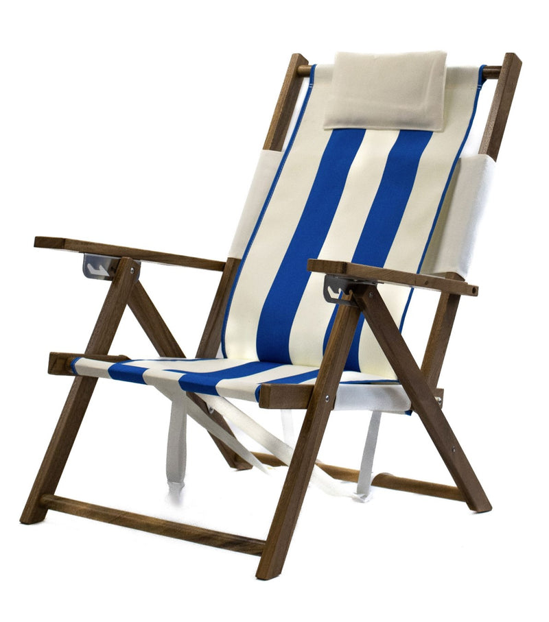 Islander Backpack Chair- Boat House Cabana Stripe – Cape Cod Beach