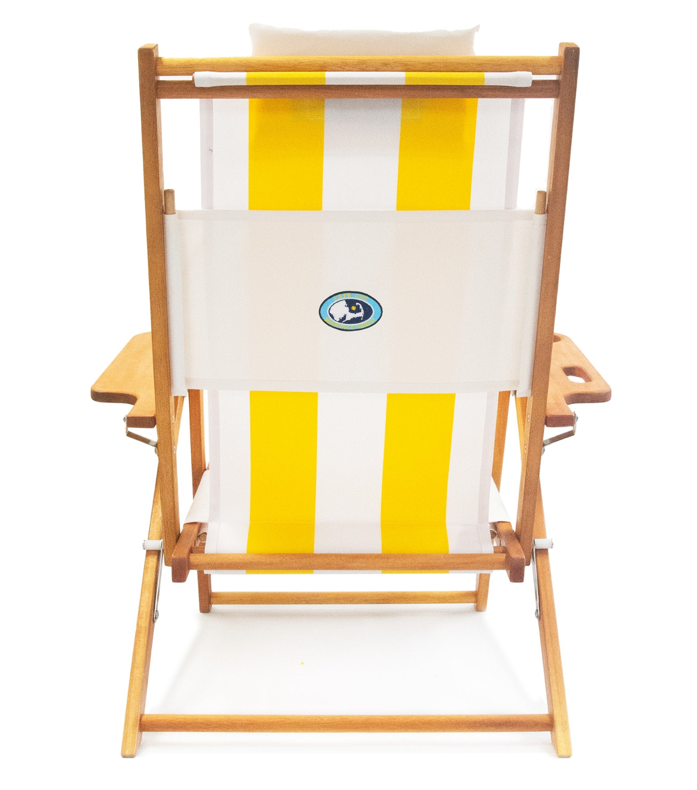 Nauset Recliner- Yellow Stripe